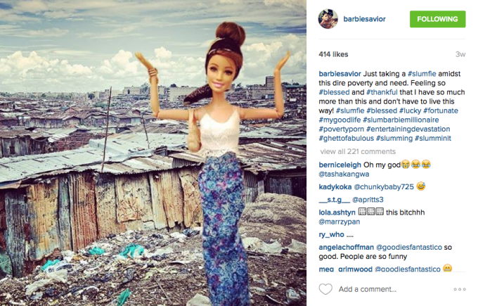 White Savior Barbie