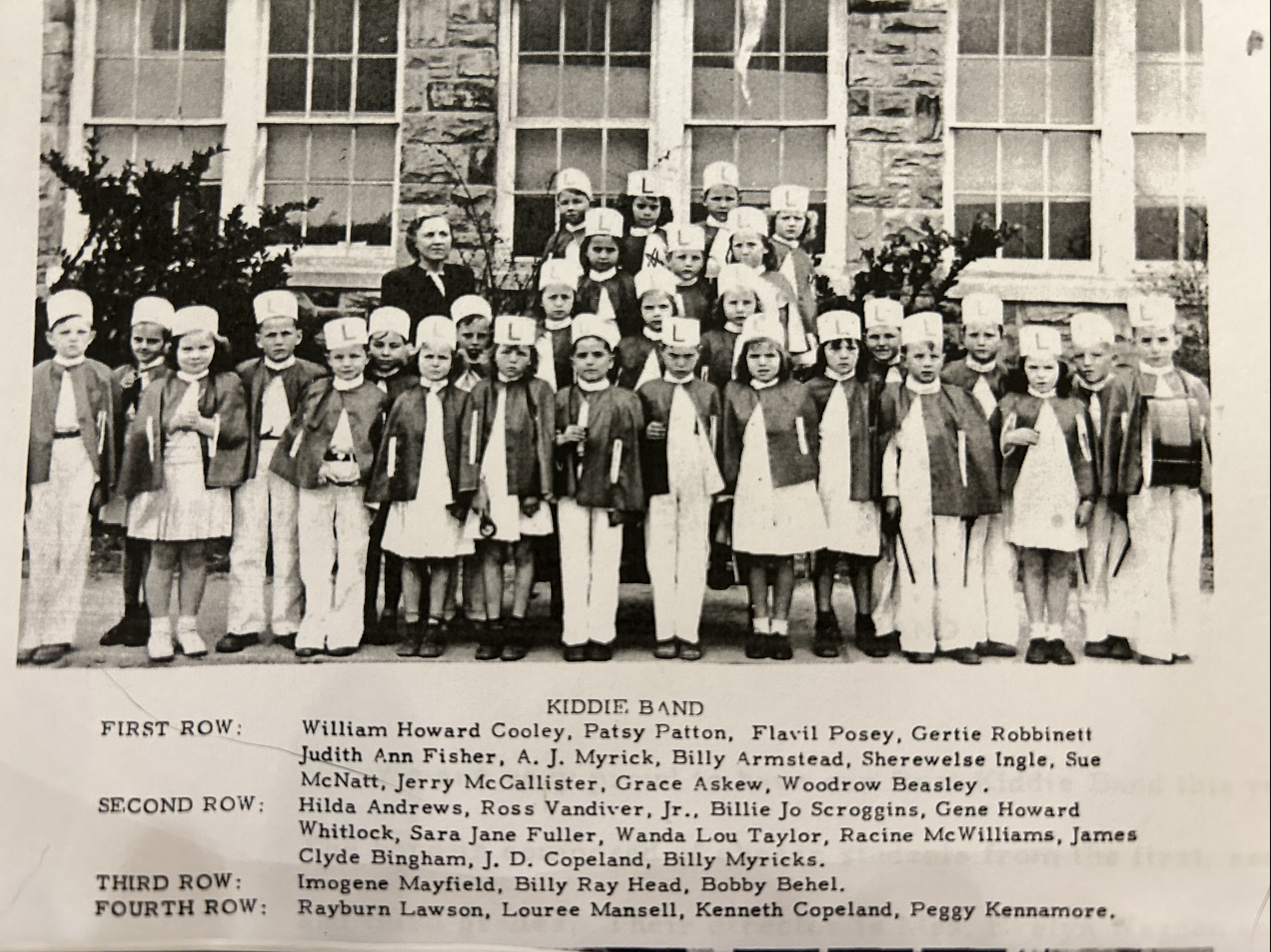 Image of 1949 Littleville School Kiddie Band