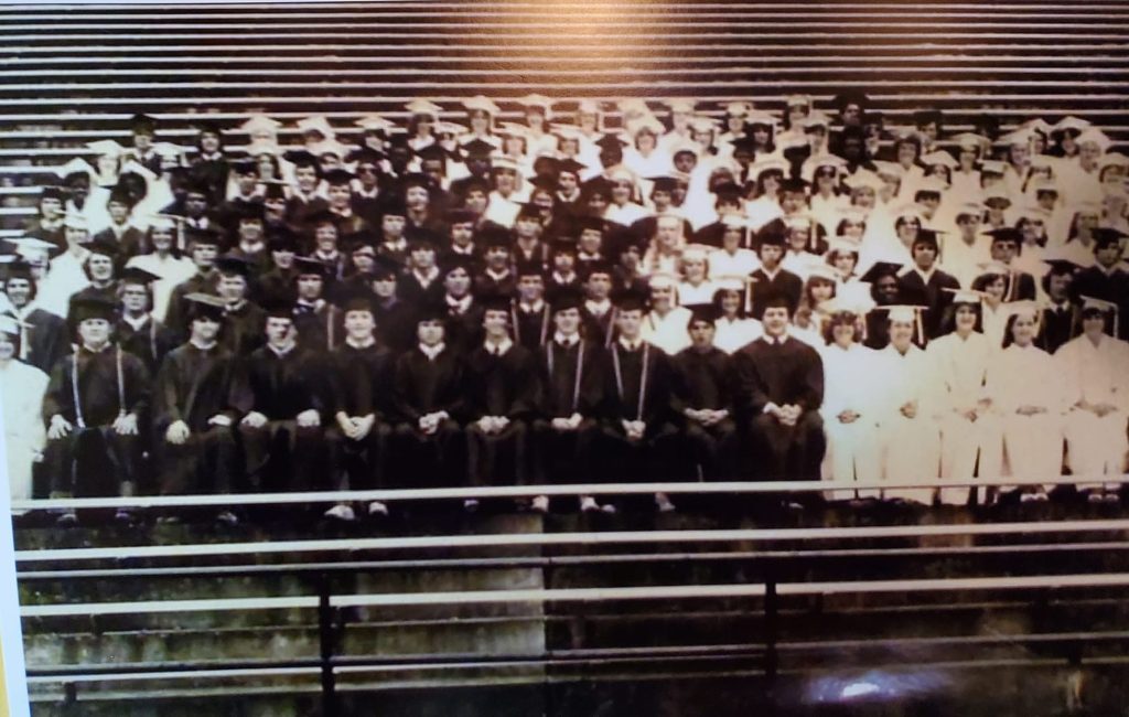 Russellville High School Senior Class Picture, 1981